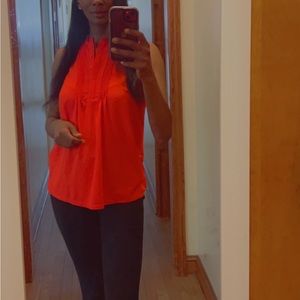 Small orange top woman’s top